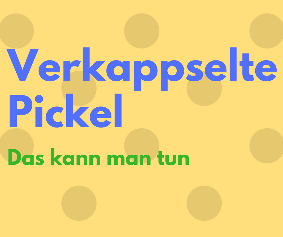 Verkapselte Pickel Aknehilfe Net