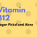 Vitamin B12 gegen Pickel